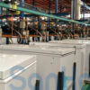 Refrigerator assembly line